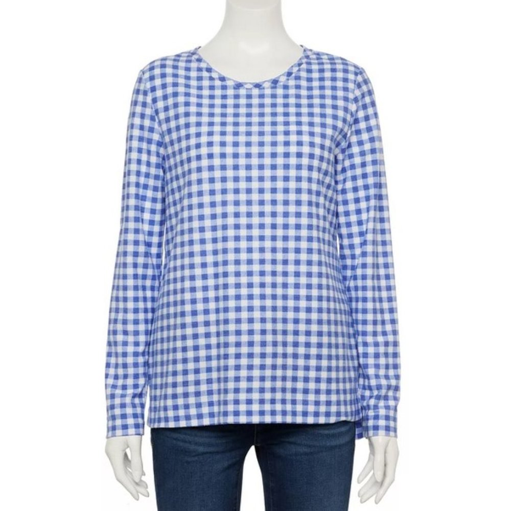 Croft & Barrow Lightweight French Terry Top XXL